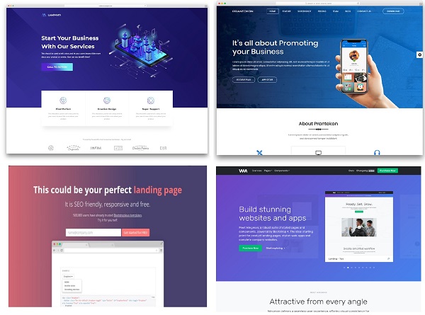 landing pages